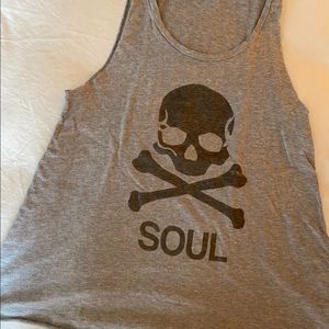 SoulCycle Skull tank top